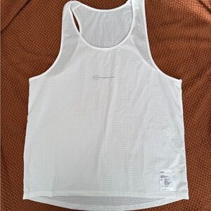 Satisfy Space-O Men's White Tank Top